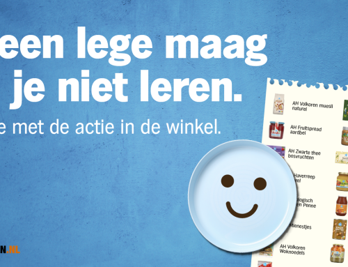 Actie: Op een lege maag kun je niet leren